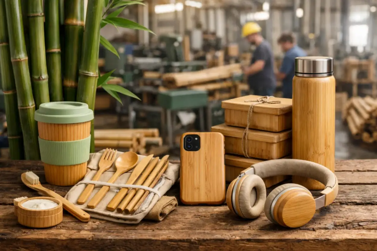 Bambu substitui plástico e transforma a indústria sustentável