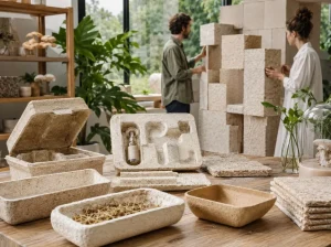Micélio em embalagens e construção: o material vivo que virou alternativa sustentável